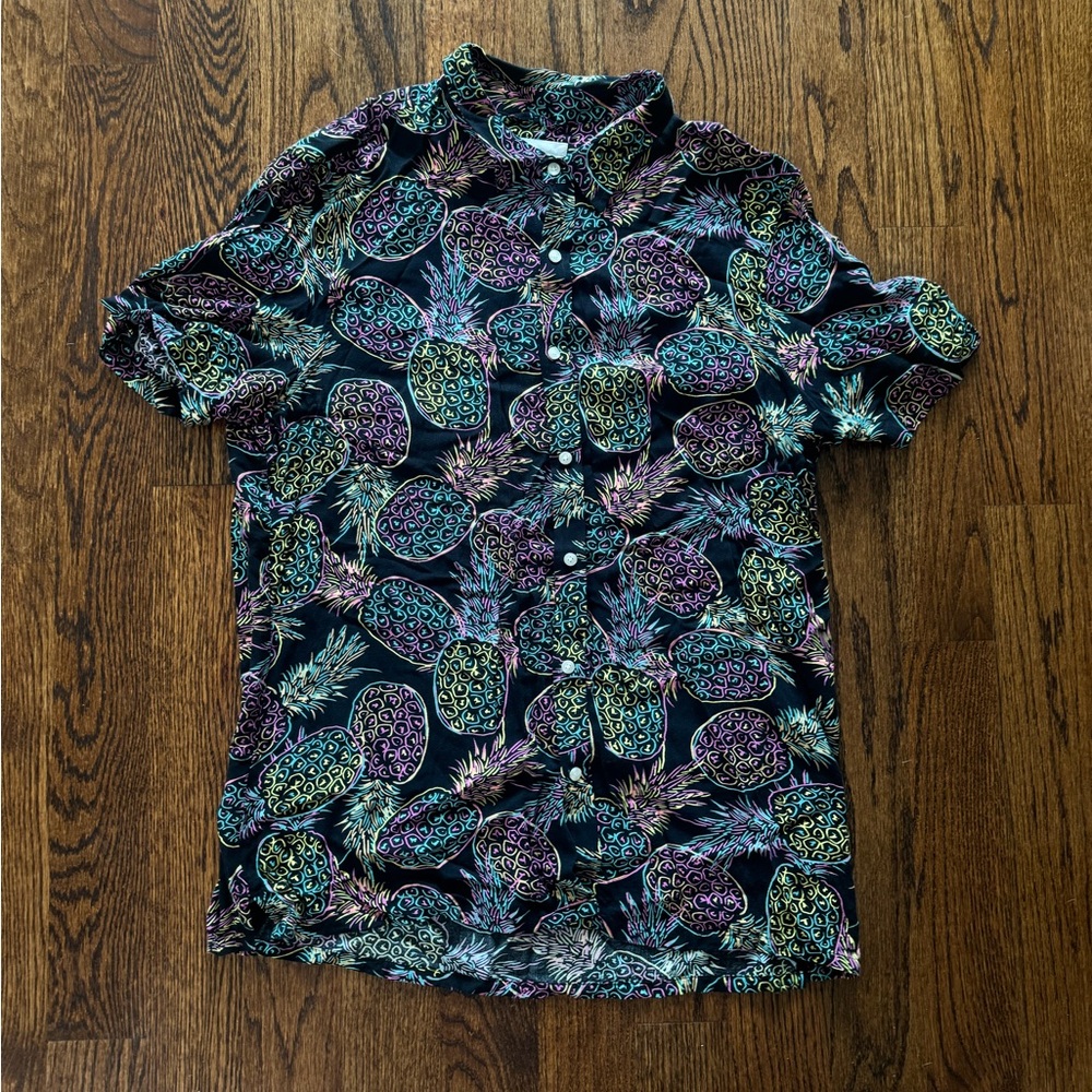 CHUBBIES retro print short sleeve